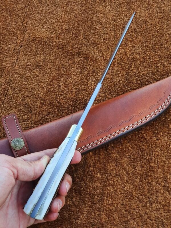 “Stag Handle Bowie Knife - Image 5