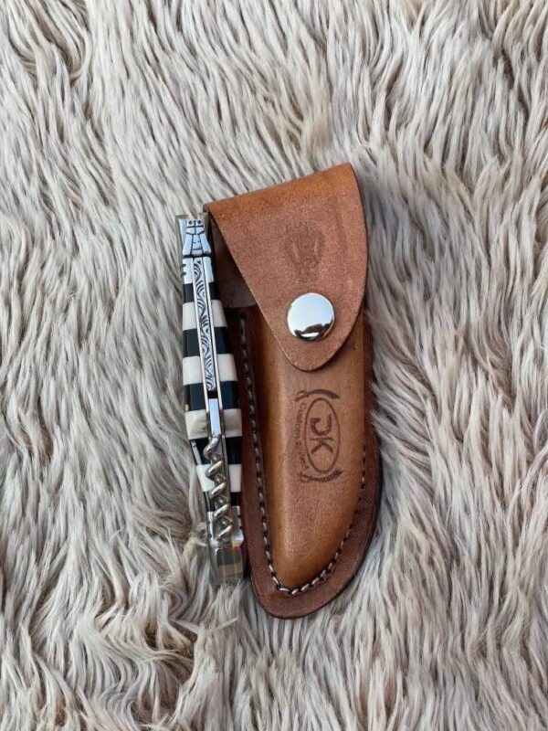 Damascus Pocket Knife - Image 3