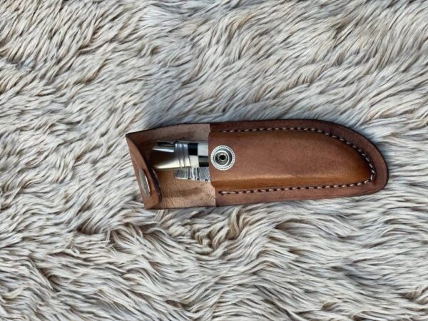 Damascus Pocket Knife - Image 4