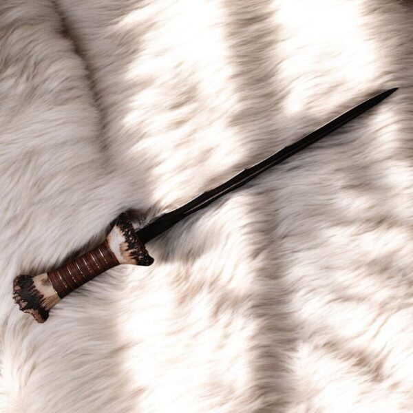 Damascus Viking Sword - Image 5
