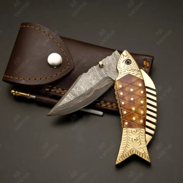 Fish Folding Knife - Image 3